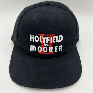 VTG 1997 Evander Holyfield Michael‎ Moorer Snapback Heavyweight Mirage Vegas Hat